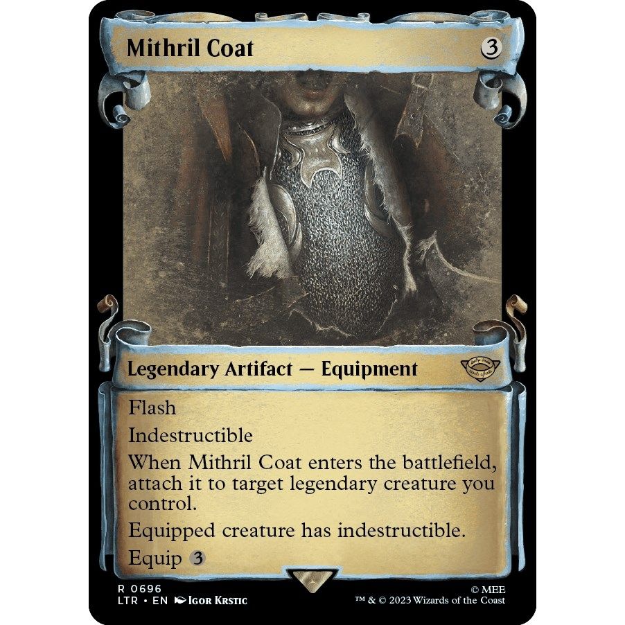 Image for Mithril Coat (Showcase Scrolls) (696) (LTR) - Magic: The Gathering