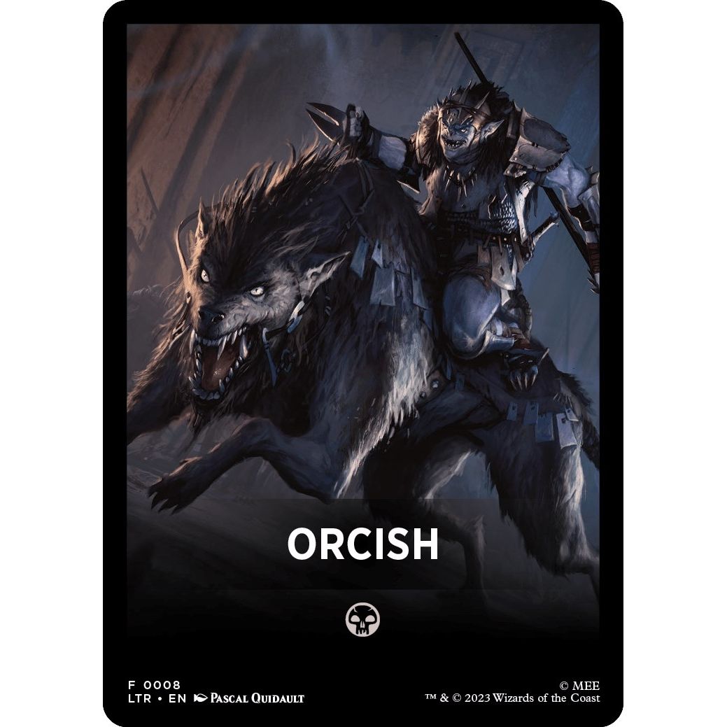 Image for Orcish Theme Card (8) (LTR) - Magic: The Gathering