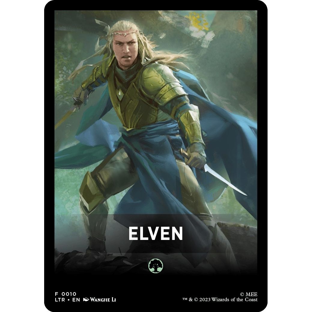 Image for Elven Theme Card (10) (LTR) - Magic: The Gathering
