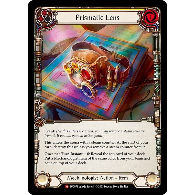 Image for Prismatic Lens (EVO071) (EVO) - Flesh and Blood TCG