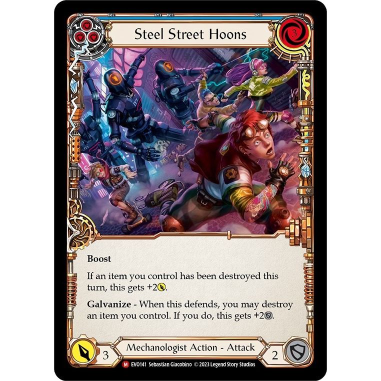 Image for Steel Street Hoons (EVO141) (EVO) - Flesh and Blood TCG