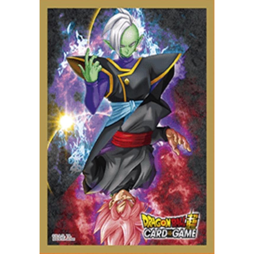 Image for Dragon Ball Super CCG: Premium Anniversary Box 2023 Card Sleeves - Zamasu and Rose Goku Black (66-Pack) - Card Sleeves