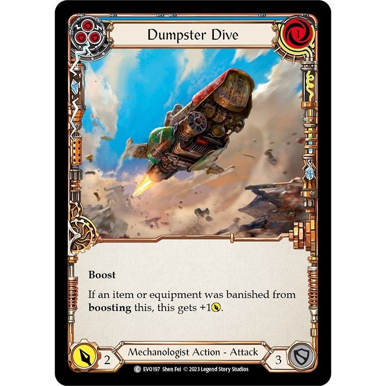 Image for Dumpster Dive (Blue) (EVO197) (EVO) - Flesh and Blood TCG