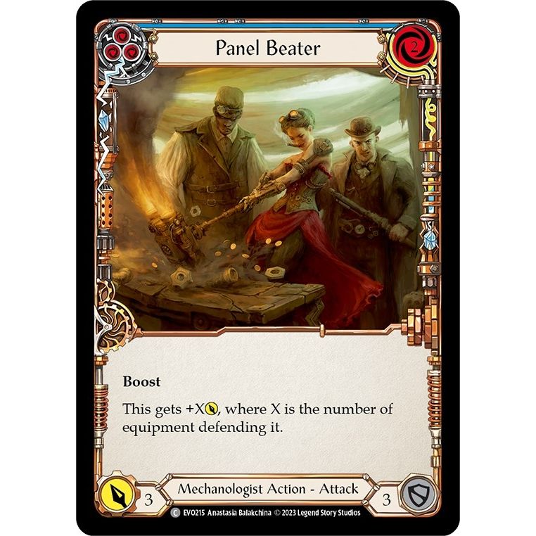 Image for Panel Beater (Blue) (EVO215) (EVO) - Flesh and Blood TCG