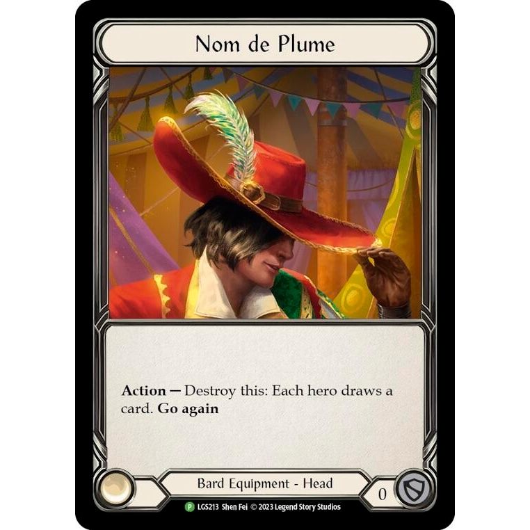 Image for Nom de Plume - LGS213 (LGS213) (PR) - Flesh and Blood TCG