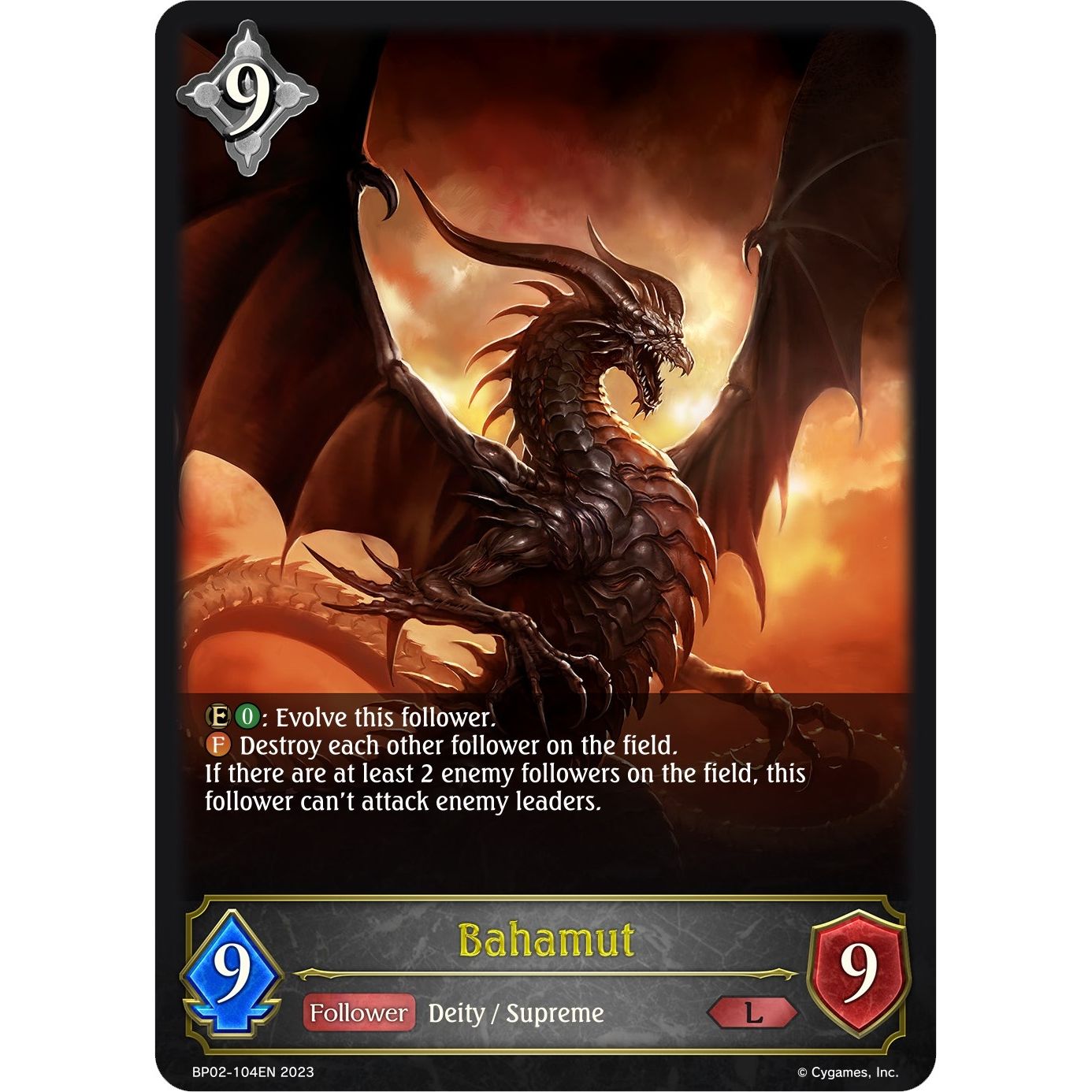 Image for Bahamut (BP02-104EN) (BP02) - Shadowverse: Evolve