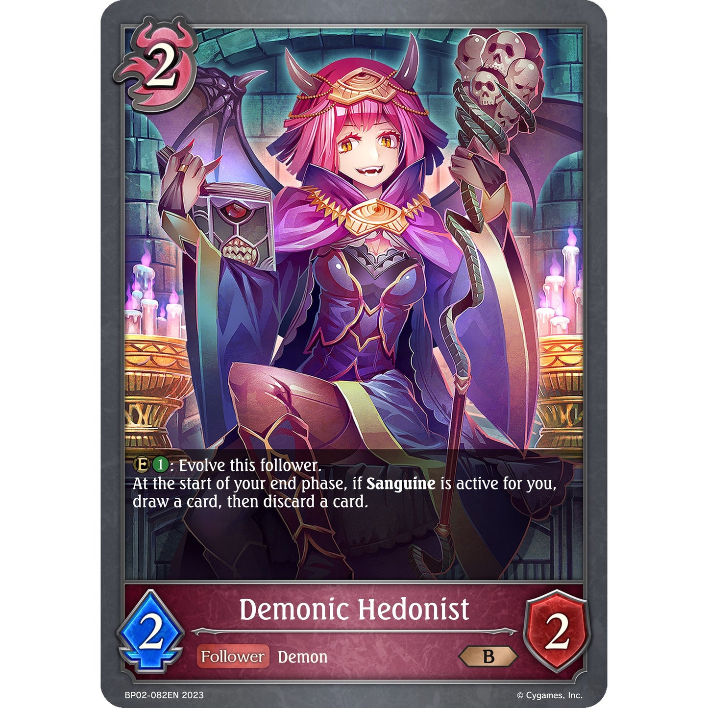 Image for Demonic Hedonist (BP02-082EN) (BP02) - Shadowverse: Evolve