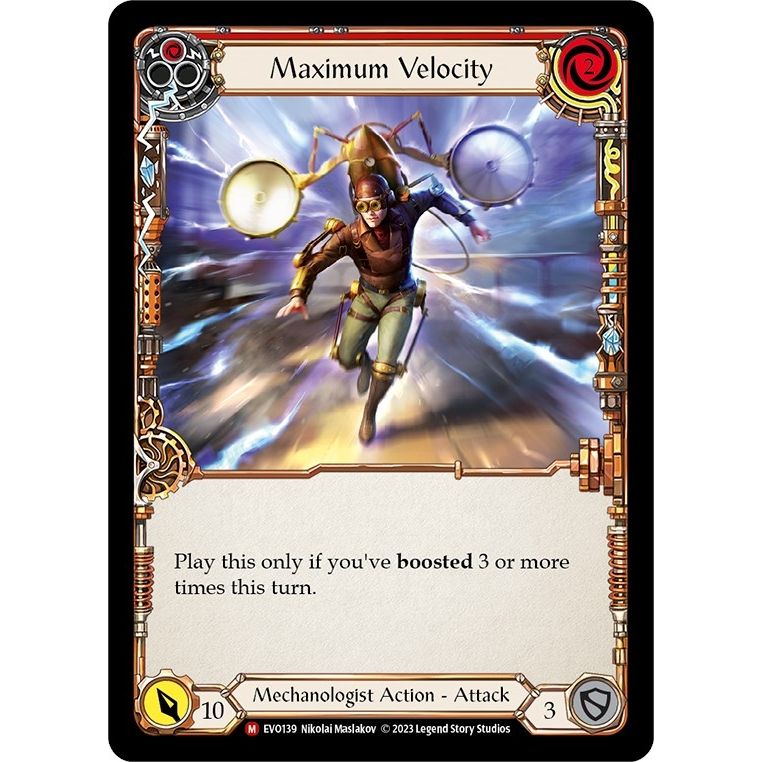 Image for Maximum Velocity (EVO139) (EVO) - Flesh and Blood TCG