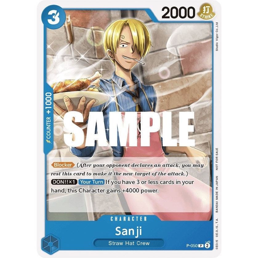 Image for Sanji (Sealed Battle Kit Vol. 1) (P-050) (OP-PR) - One Piece Card Game