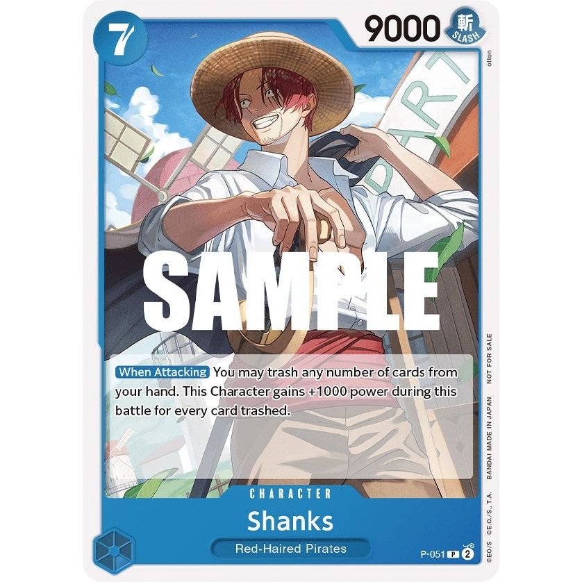 Image for Shanks (Sealed Battle Kit Vol. 1) (P-051) (OP-PR) - One Piece Card Game