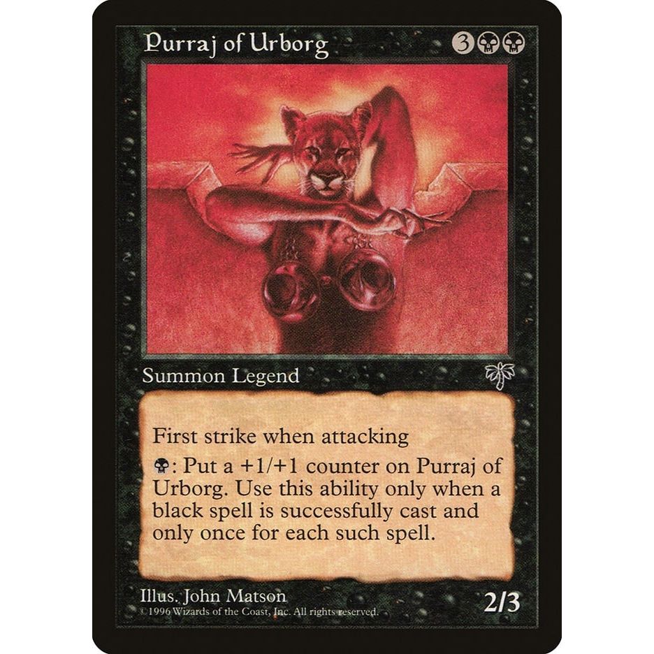 Image for Purraj of Urborg (MIR) - Magic: The Gathering