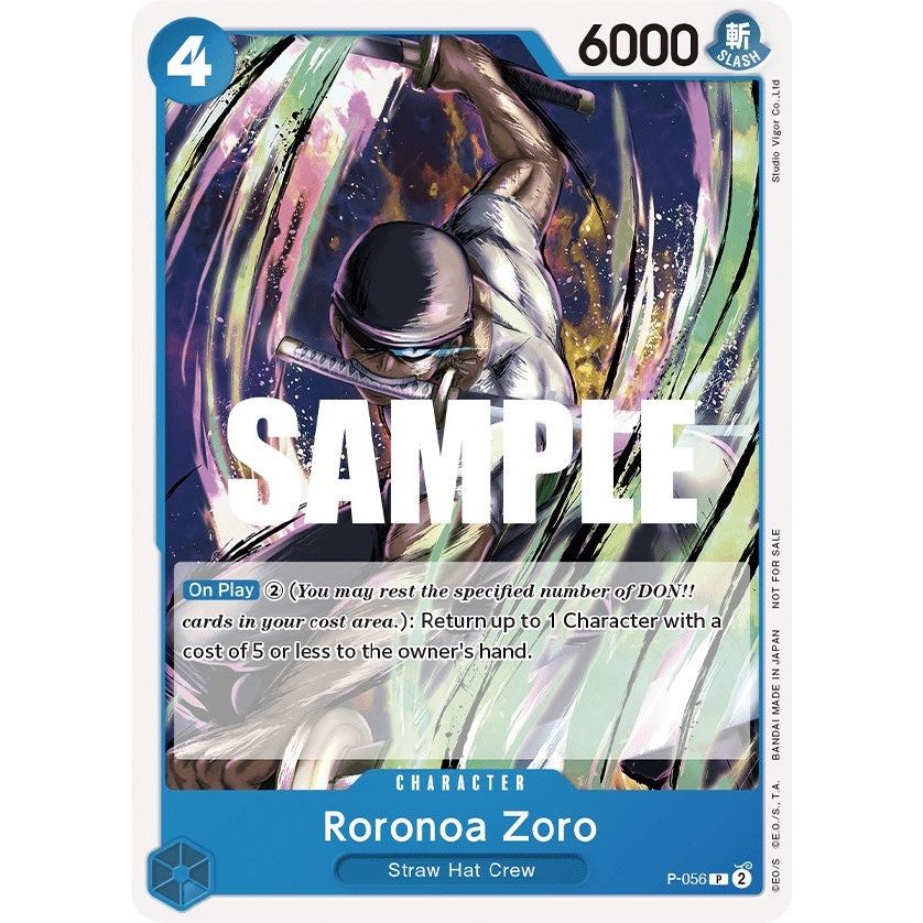 Image for Roronoa Zoro (Sealed Battle Kit Vol. 1) (P-056) (OP-PR) - One Piece Card Game