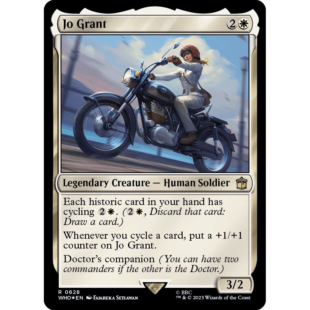 Image for Jo Grant (Surge Foil) (628) (WHO) - Magic: The Gathering