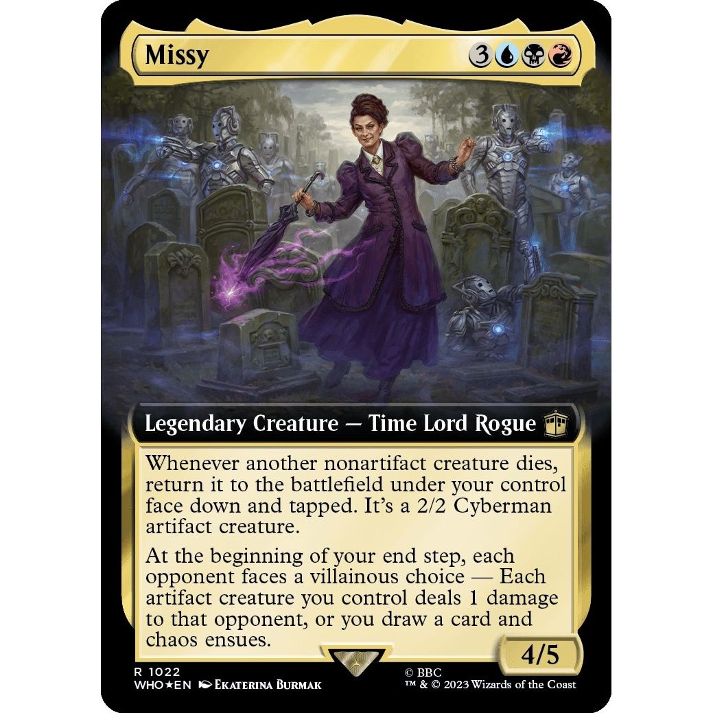 Image for Missy (Extended Art) (Surge Foil) (1022) (WHO) - Magic: The Gathering