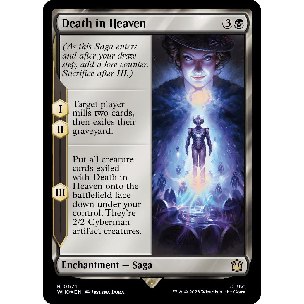 Image for Death in Heaven (Surge Foil) (671) (WHO) - Magic: The Gathering
