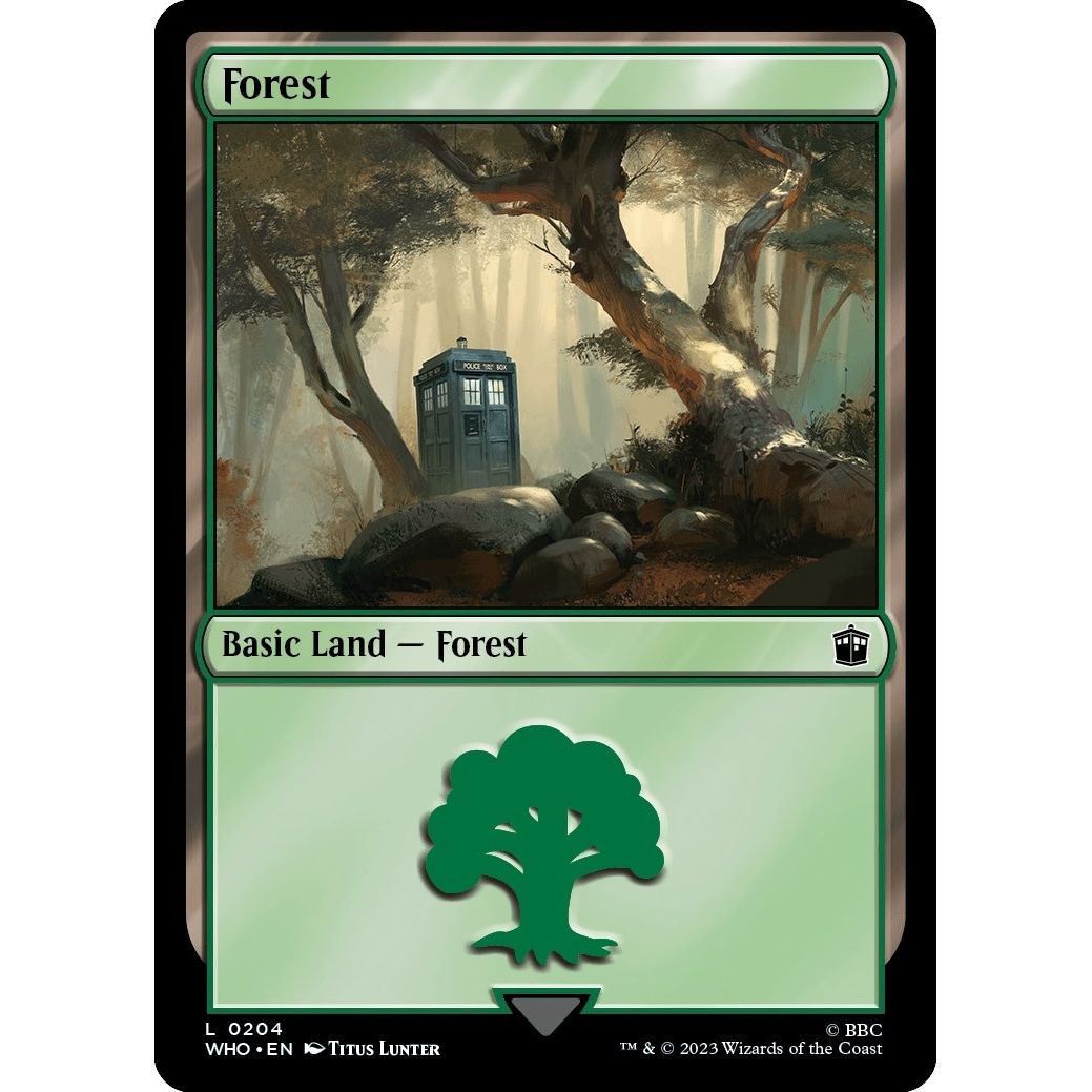 Image for Forest (0204) (204) (WHO) - Magic: The Gathering