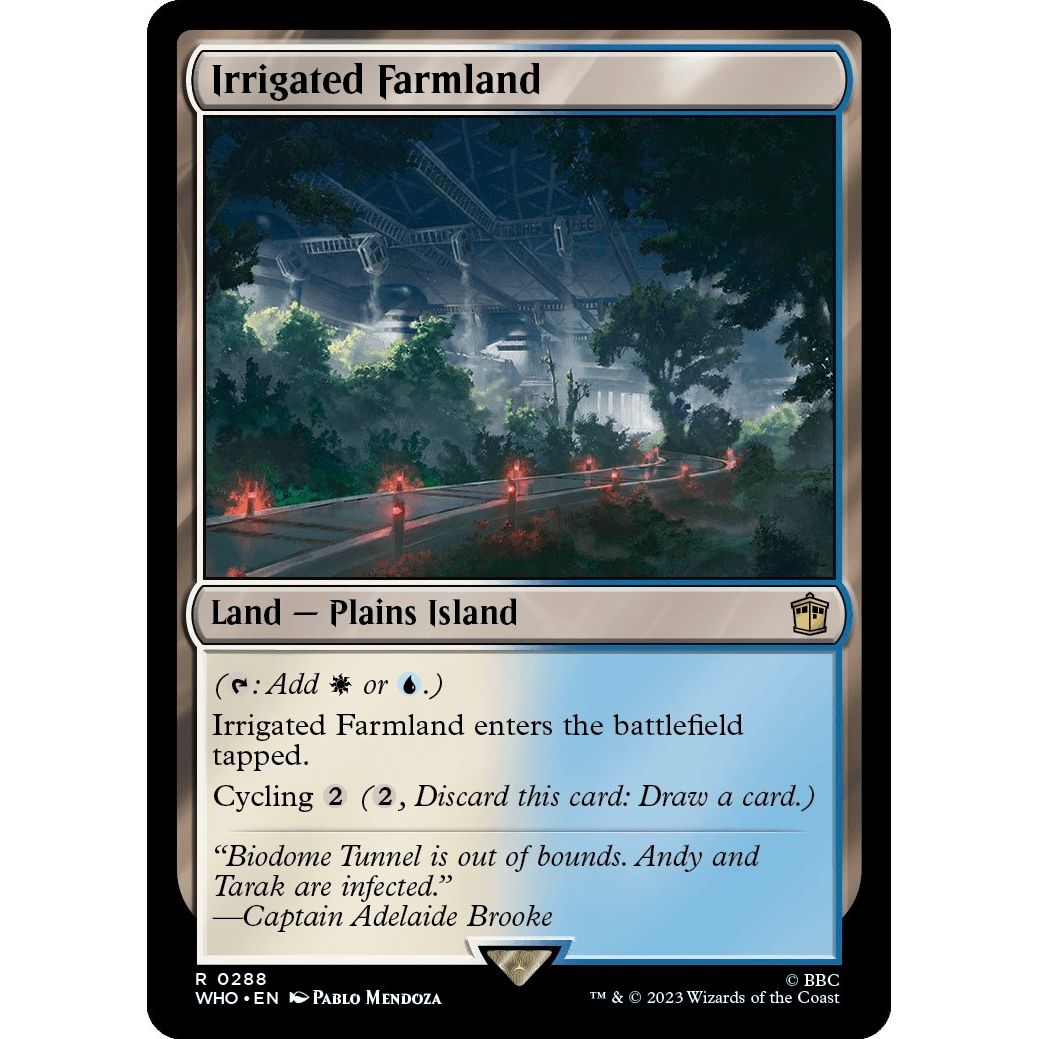 Image for Irrigated Farmland (288) (WHO) - Magic: The Gathering