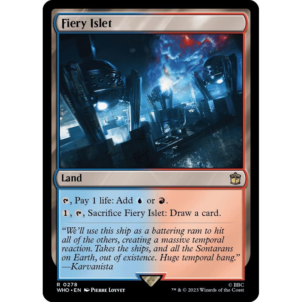 Image for Fiery Islet (278) (WHO) - Magic: The Gathering