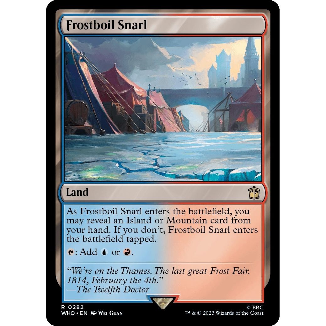 Image for Frostboil Snarl (282) (WHO) - Magic: The Gathering