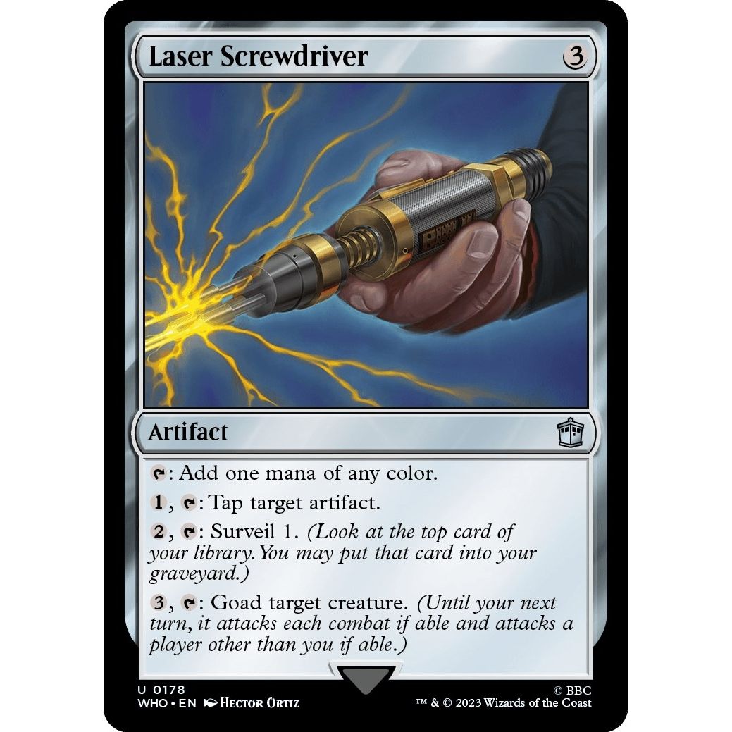 Image for Laser Screwdriver (178) (WHO) - Magic: The Gathering