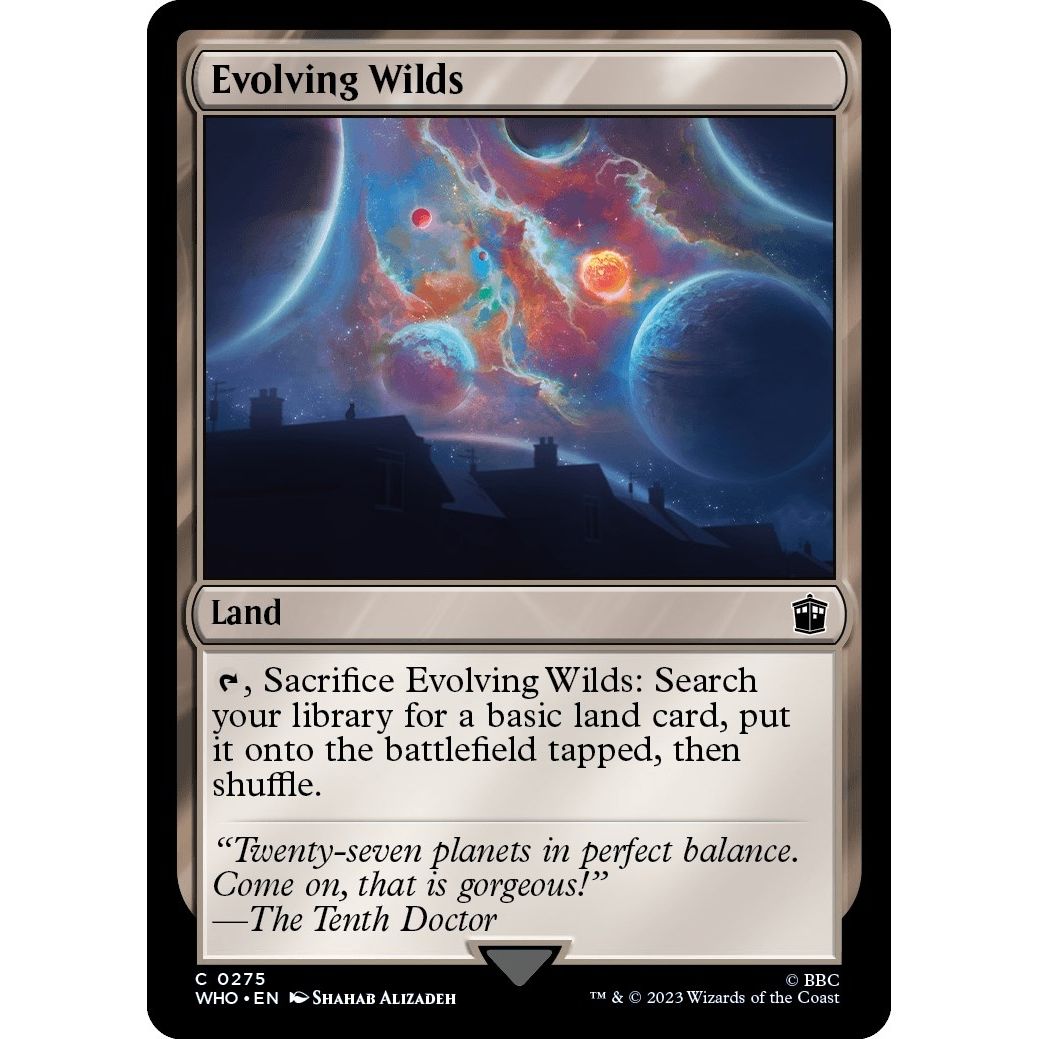Image for Evolving Wilds (275) (WHO) - Magic: The Gathering