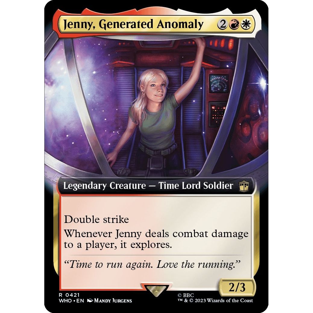 Image for Jenny, Generated Anomaly (Extended Art) (421) (WHO) - Magic: The Gathering