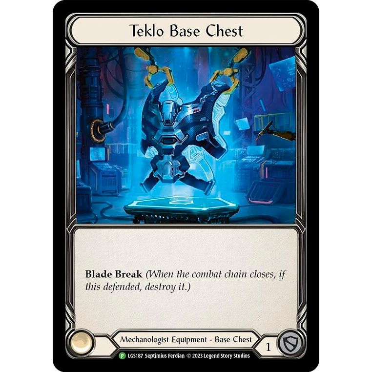 Image for Teklo Base Chest - LGS187 (LGS187) (PR) - Flesh and Blood TCG