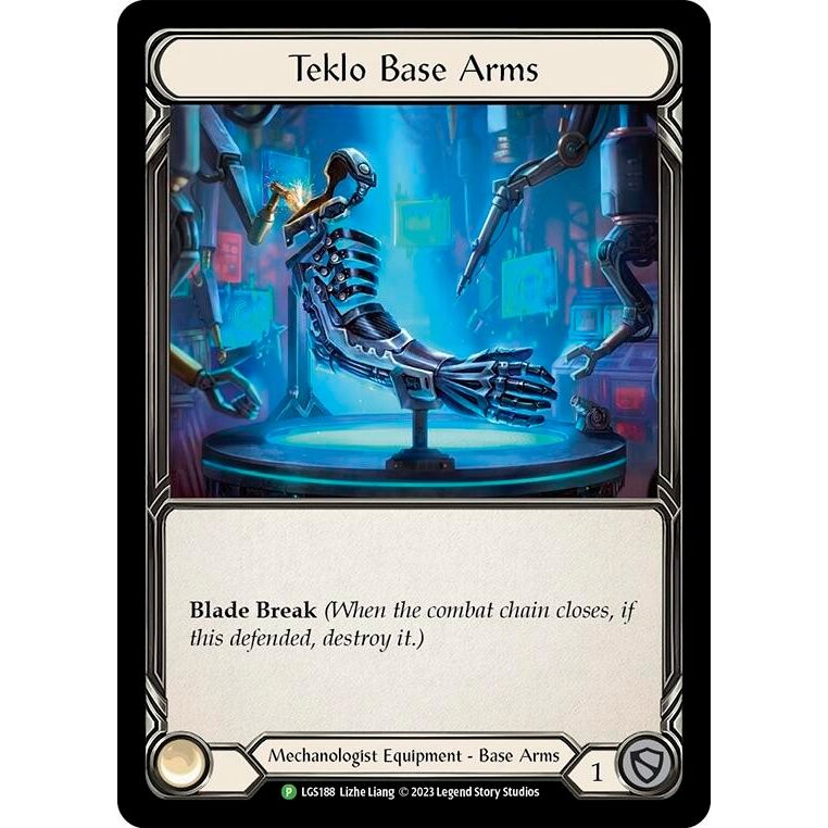 Image for Teklo Base Arms - LGS188 (LGS188) (PR) - Flesh and Blood TCG