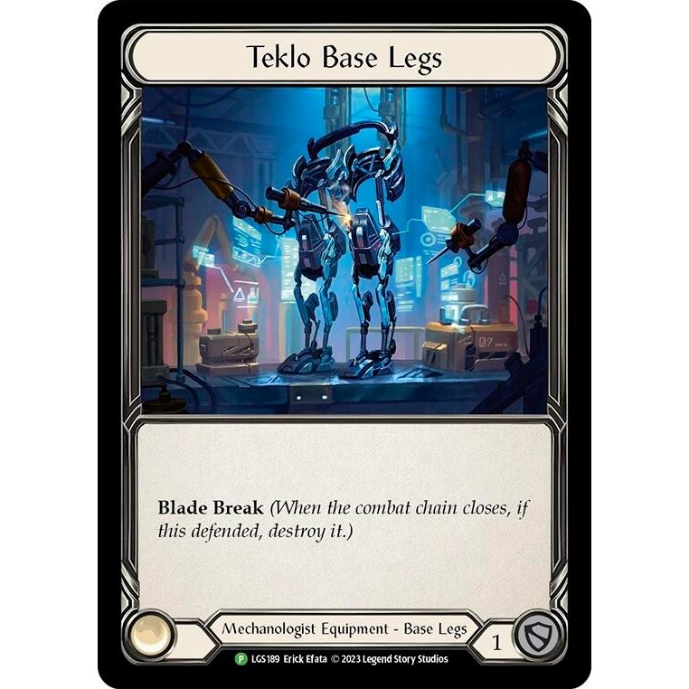 Image for Teklo Base Legs - LGS189 (LGS189) (PR) - Flesh and Blood TCG