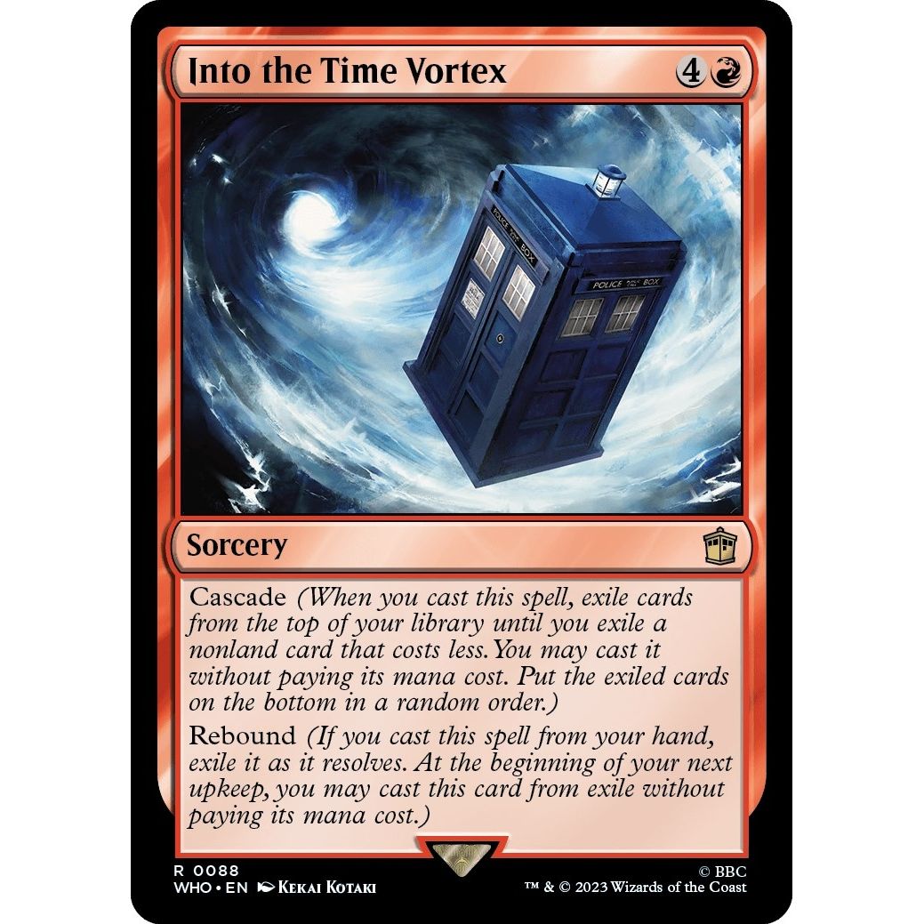 Image for Into the Time Vortex (88) (WHO) - Magic: The Gathering