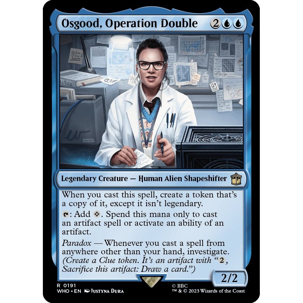 Image for Osgood, Operation Double (191) (WHO) - Magic: The Gathering