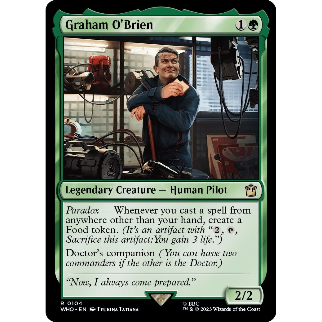 Image for Graham O'Brien (104) (WHO) - Magic: The Gathering
