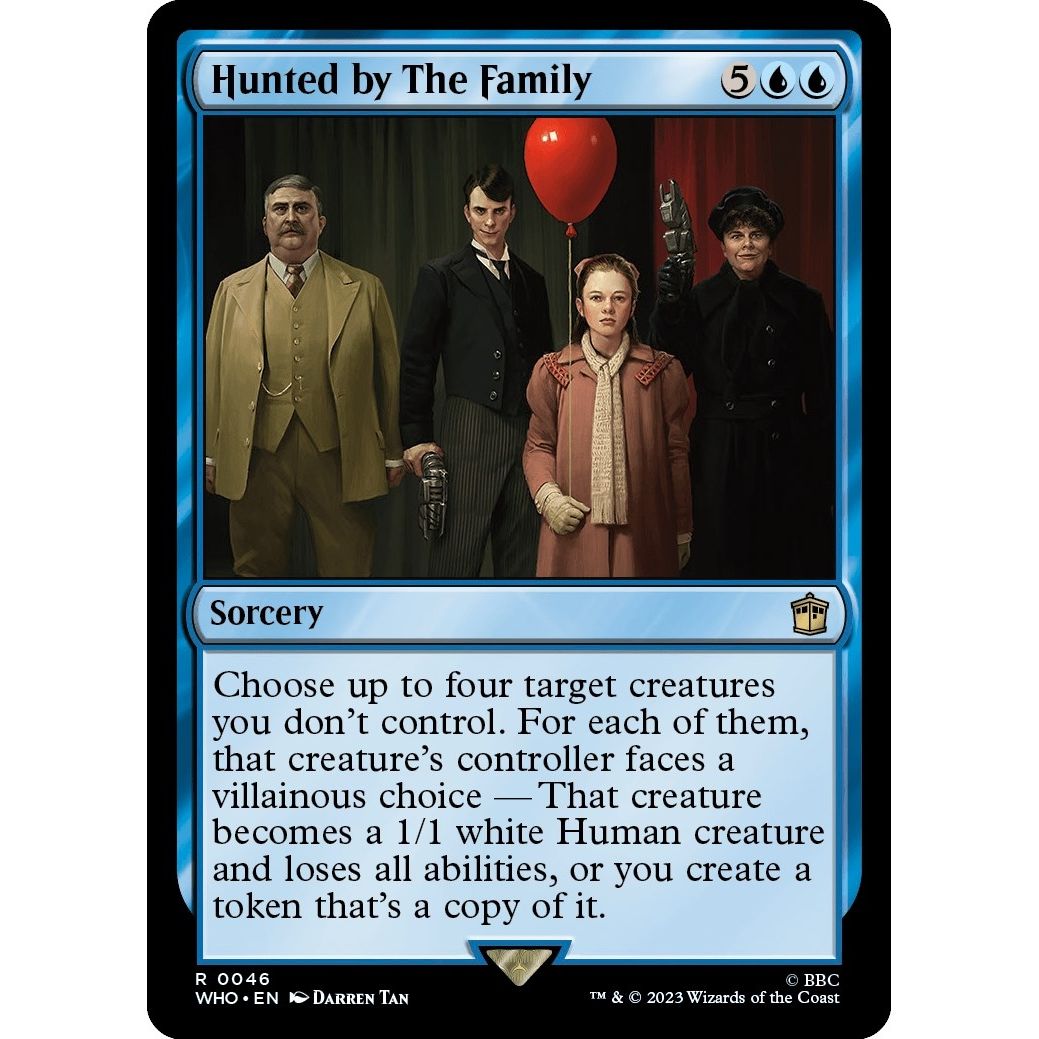 Image for Hunted by The Family (46) (WHO) - Magic: The Gathering