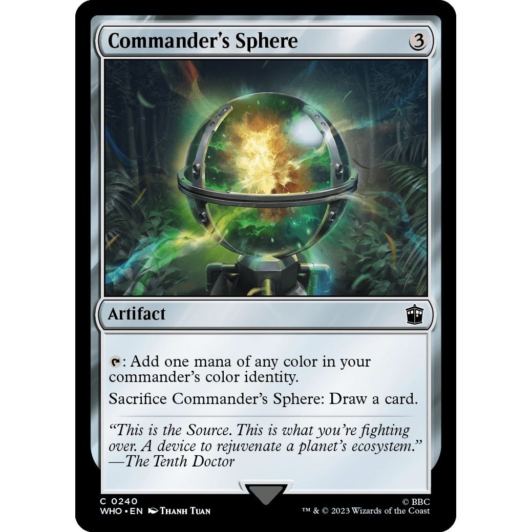 Image for Commander's Sphere (240) (WHO) - Magic: The Gathering