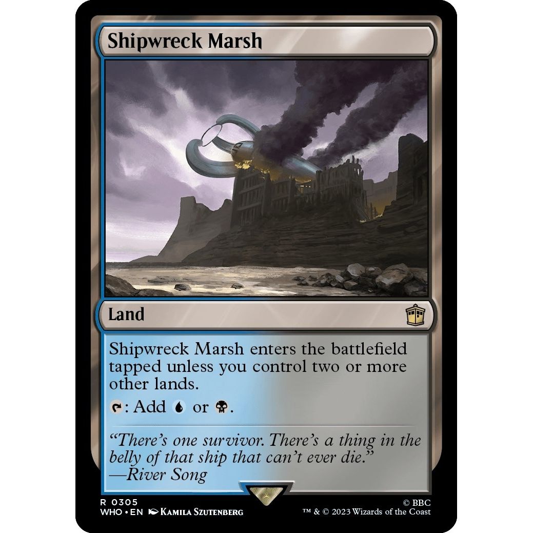 Image for Shipwreck Marsh (305) (WHO) - Magic: The Gathering