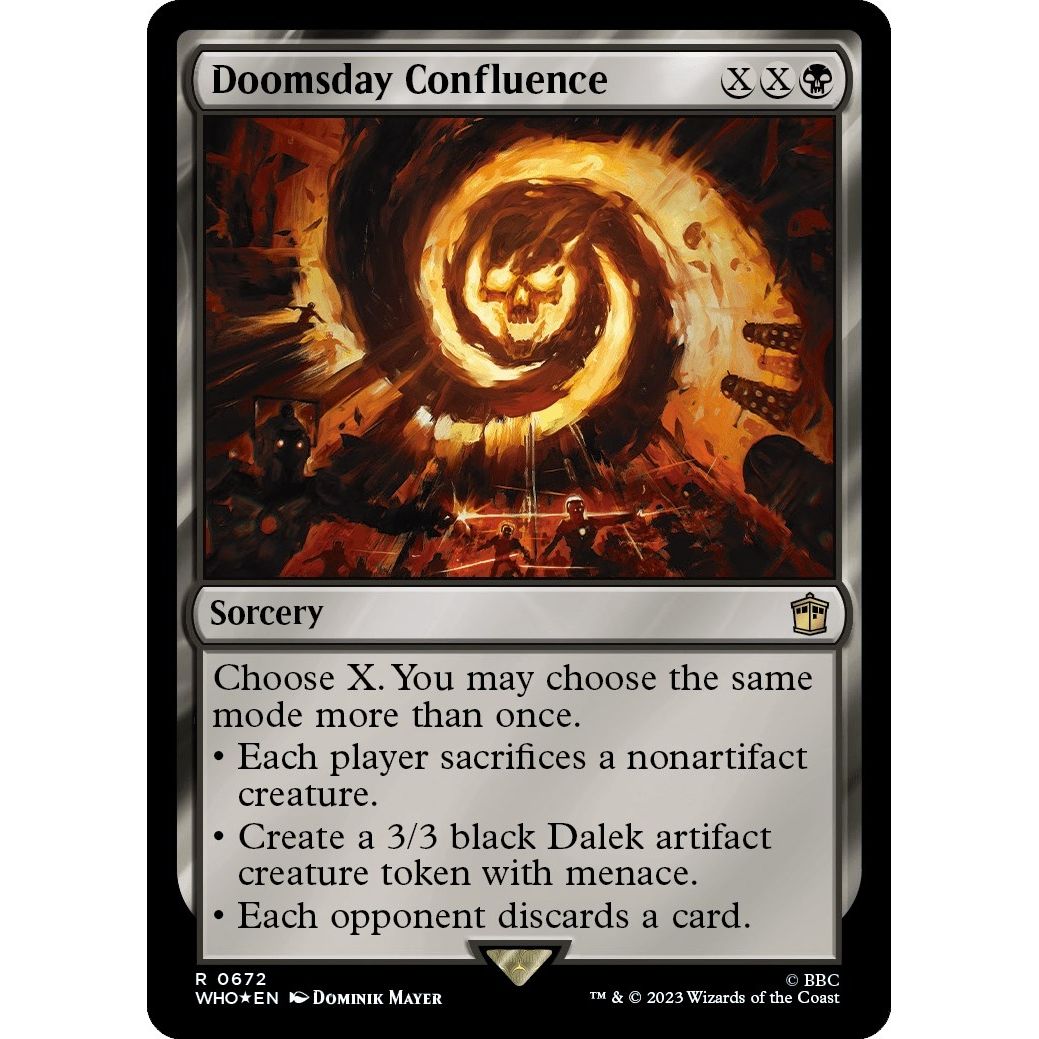 Image for Doomsday Confluence (Surge Foil) (672) (WHO) - Magic: The Gathering