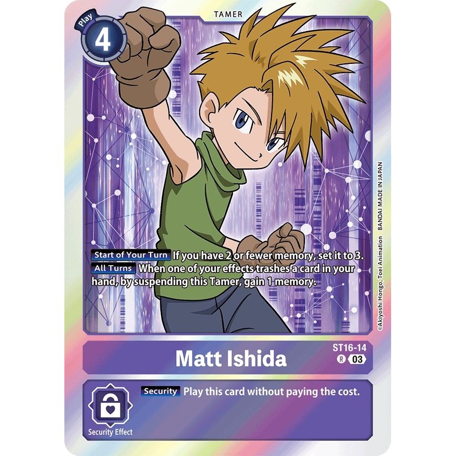 Image for Matt Ishida (ST16-14 R) (ST-16) - Digimon Card Game