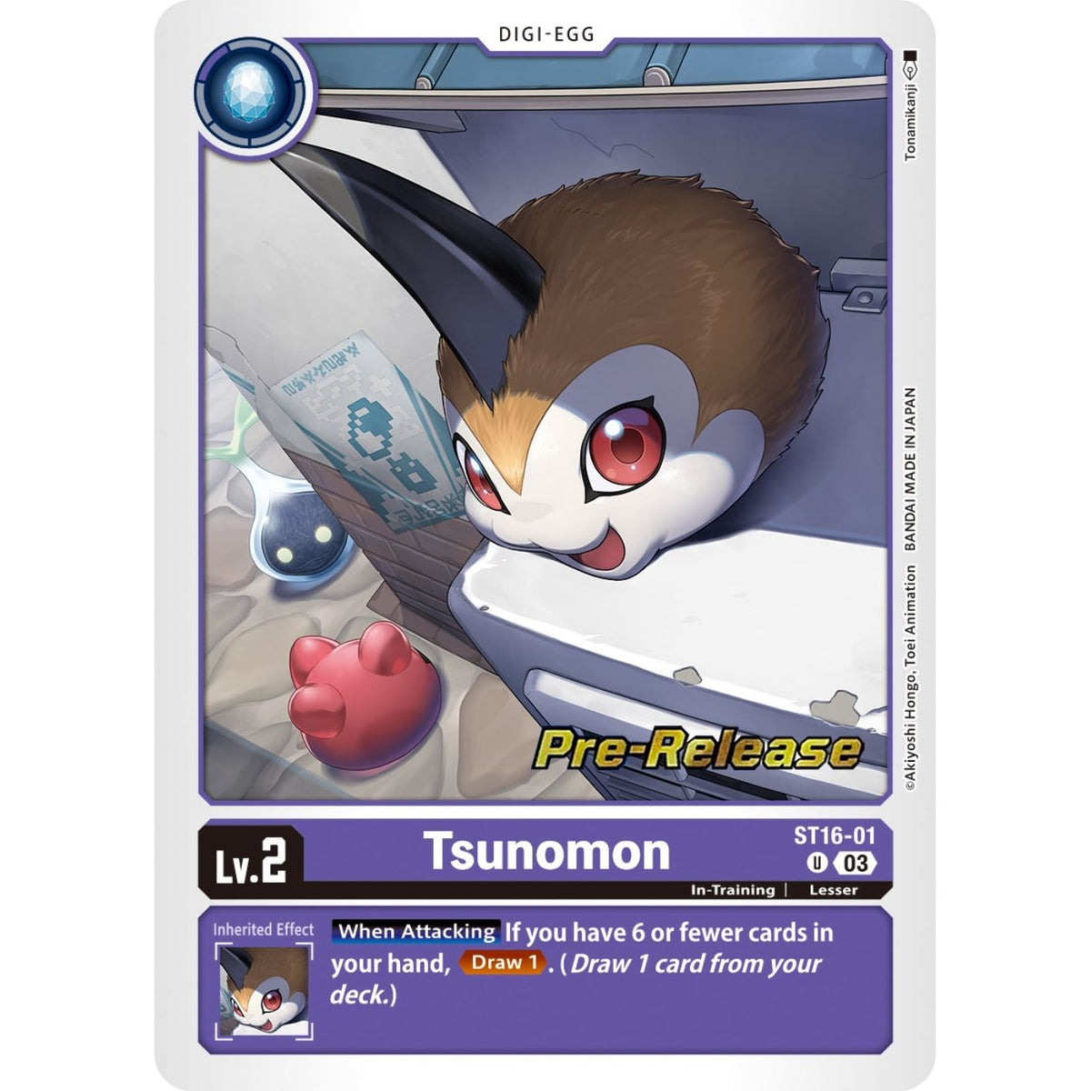 Image for Tsunomon (ST16-01 U) (ST-16_PR) - Digimon Card Game