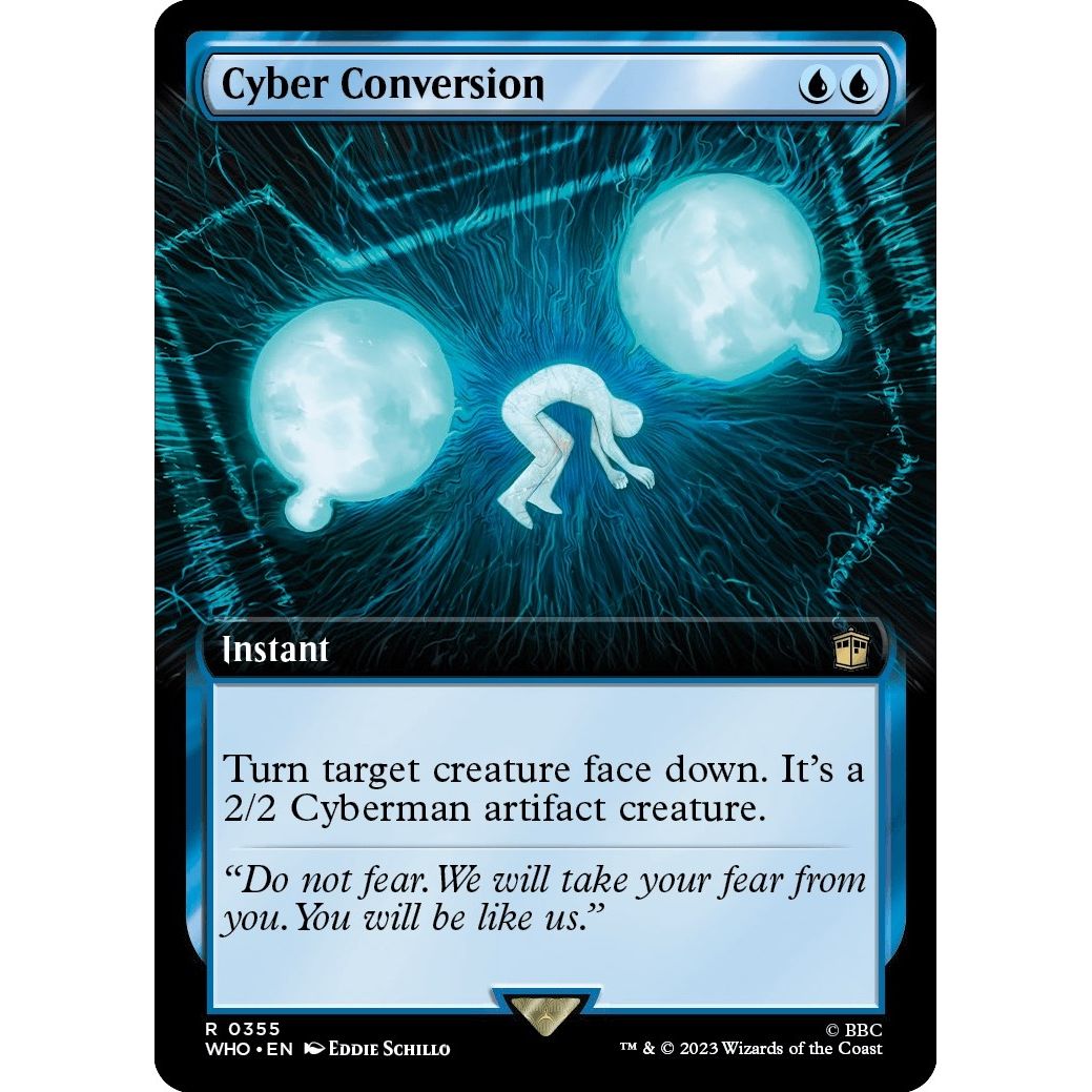 Image for Cyber Conversion (Extended Art) (355) (WHO) - Magic: The Gathering