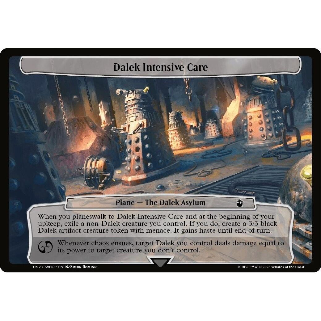 Image for Dalek Intensive Care (577) (WHO) - Magic: The Gathering