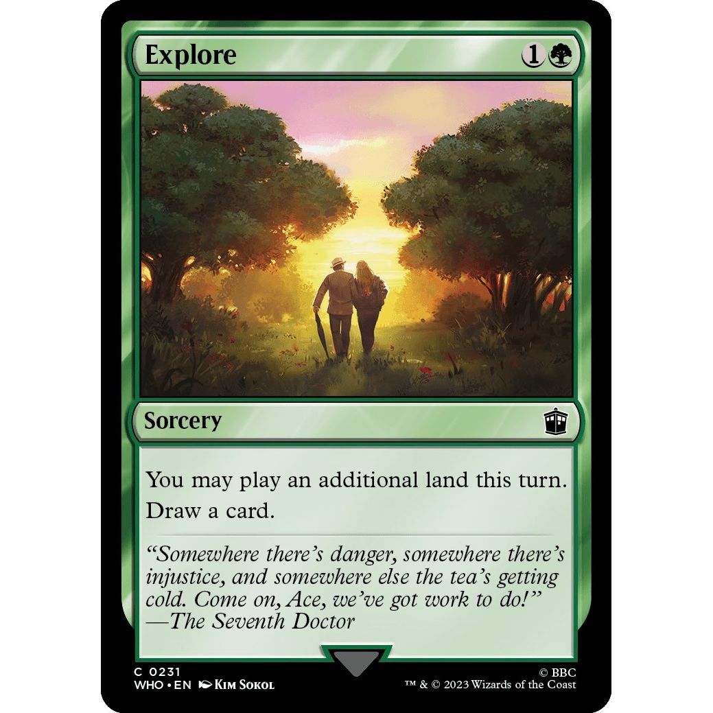 Image for Explore (231) (WHO) - Magic: The Gathering
