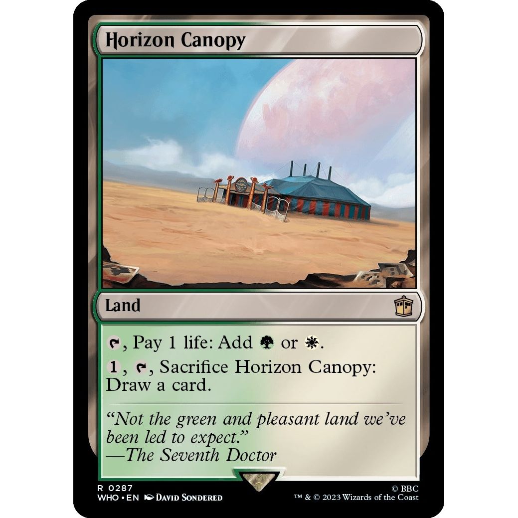 Image for Horizon Canopy (287) (WHO) - Magic: The Gathering