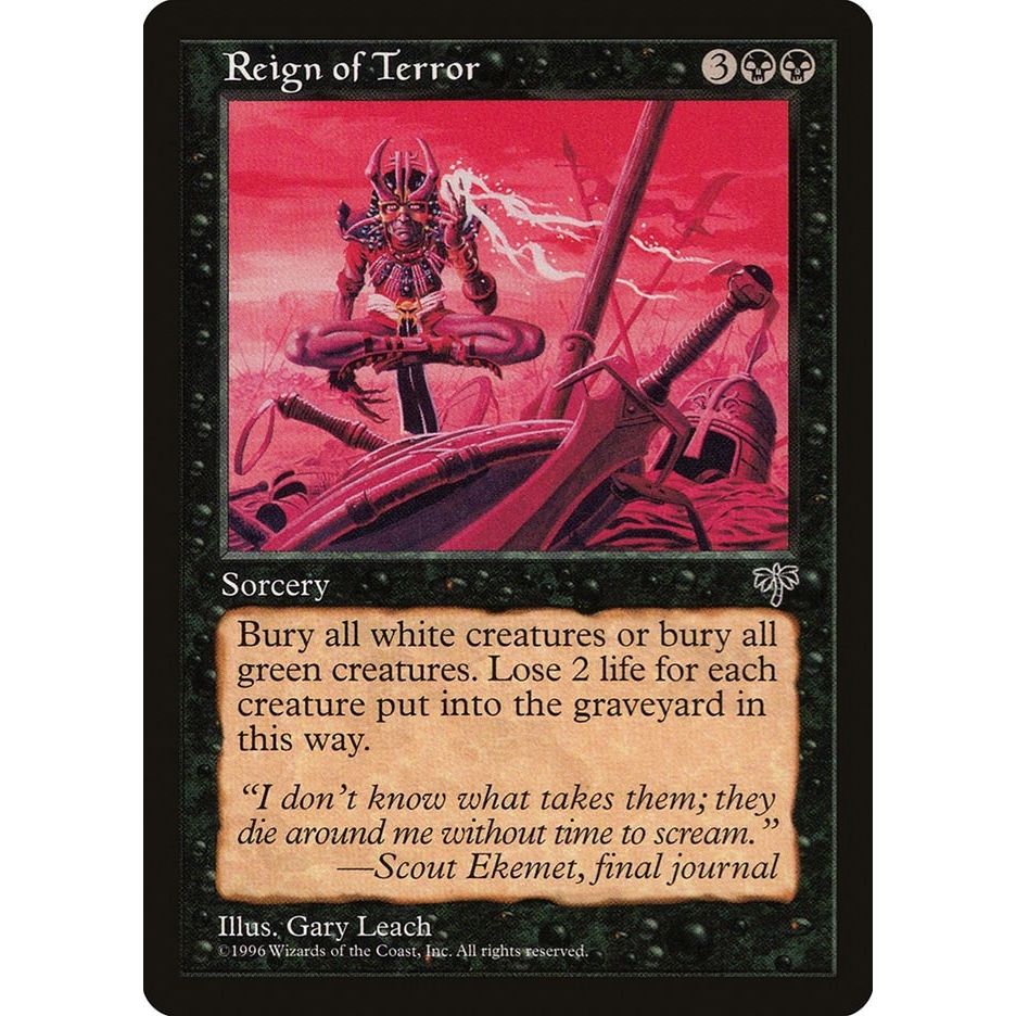 Image for Reign of Terror (MIR) - Magic: The Gathering