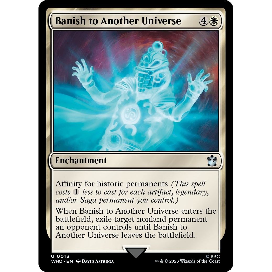Image for Banish to Another Universe (13) (WHO) - Magic: The Gathering