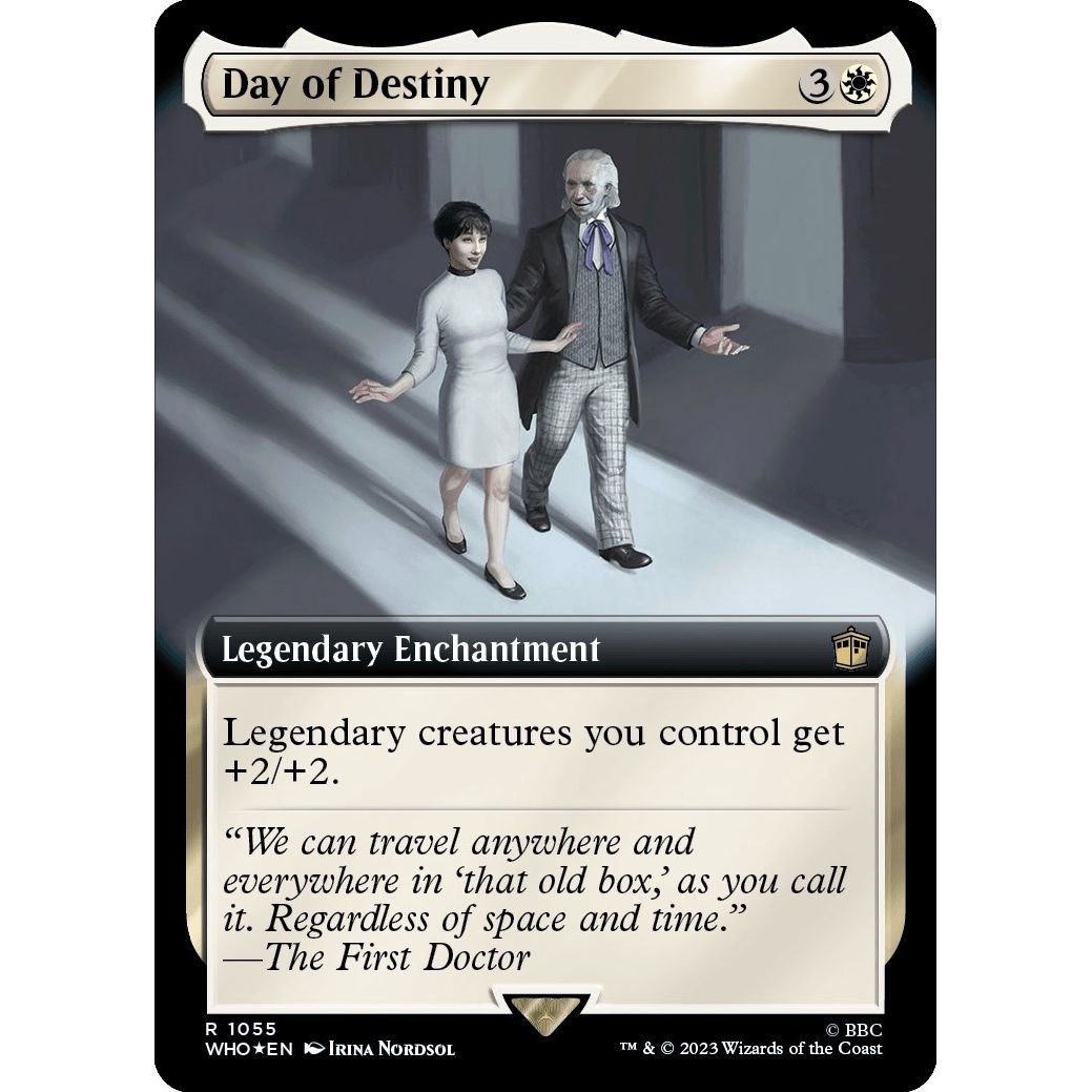 Image for Day of Destiny (Extended Art) (Surge Foil) (1055) (WHO) - Magic: The Gathering