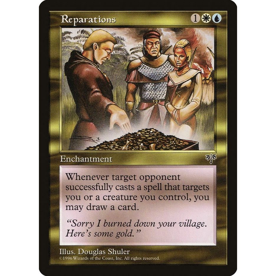 Image for Reparations (MIR) - Magic: The Gathering