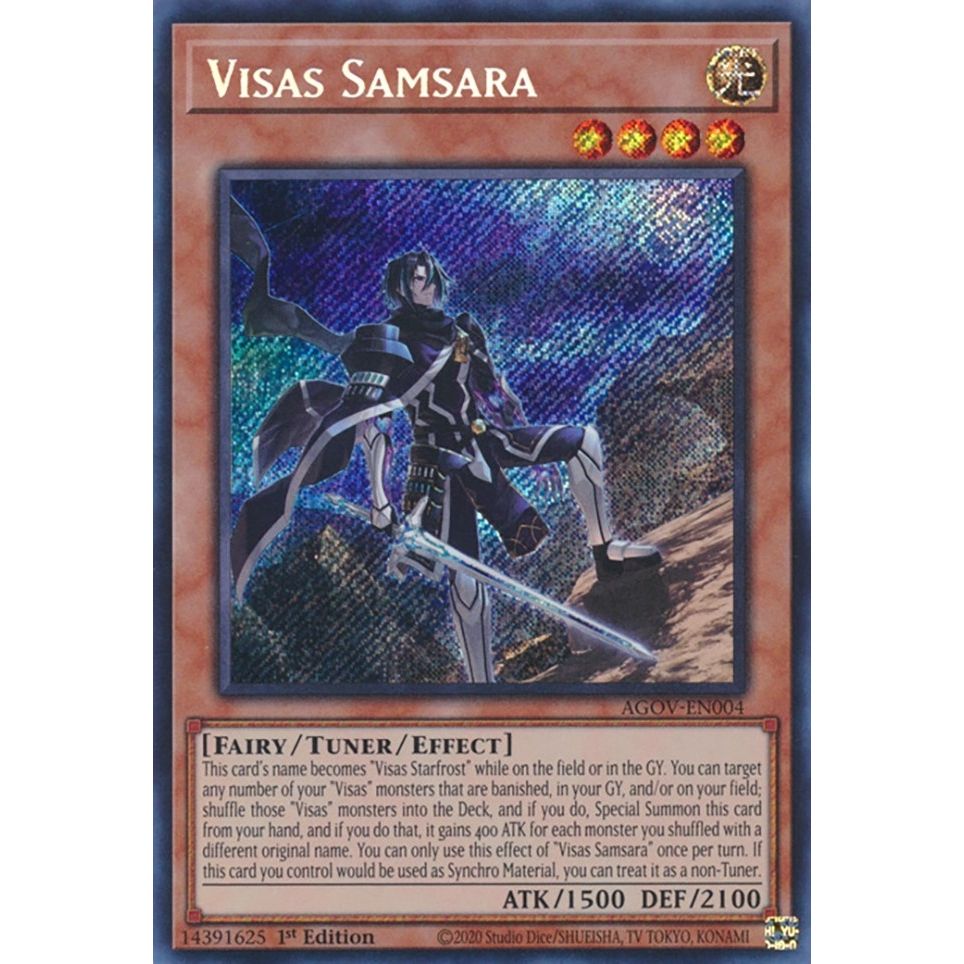 Image for Visas Samsara (AGOV-EN004) (AGOV) - YuGiOh