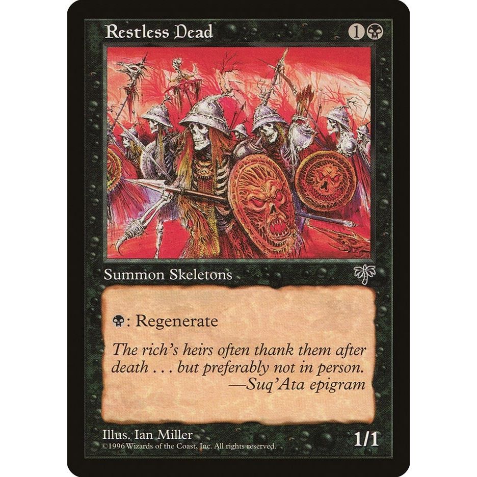 Image for Restless Dead (MIR) - Magic: The Gathering