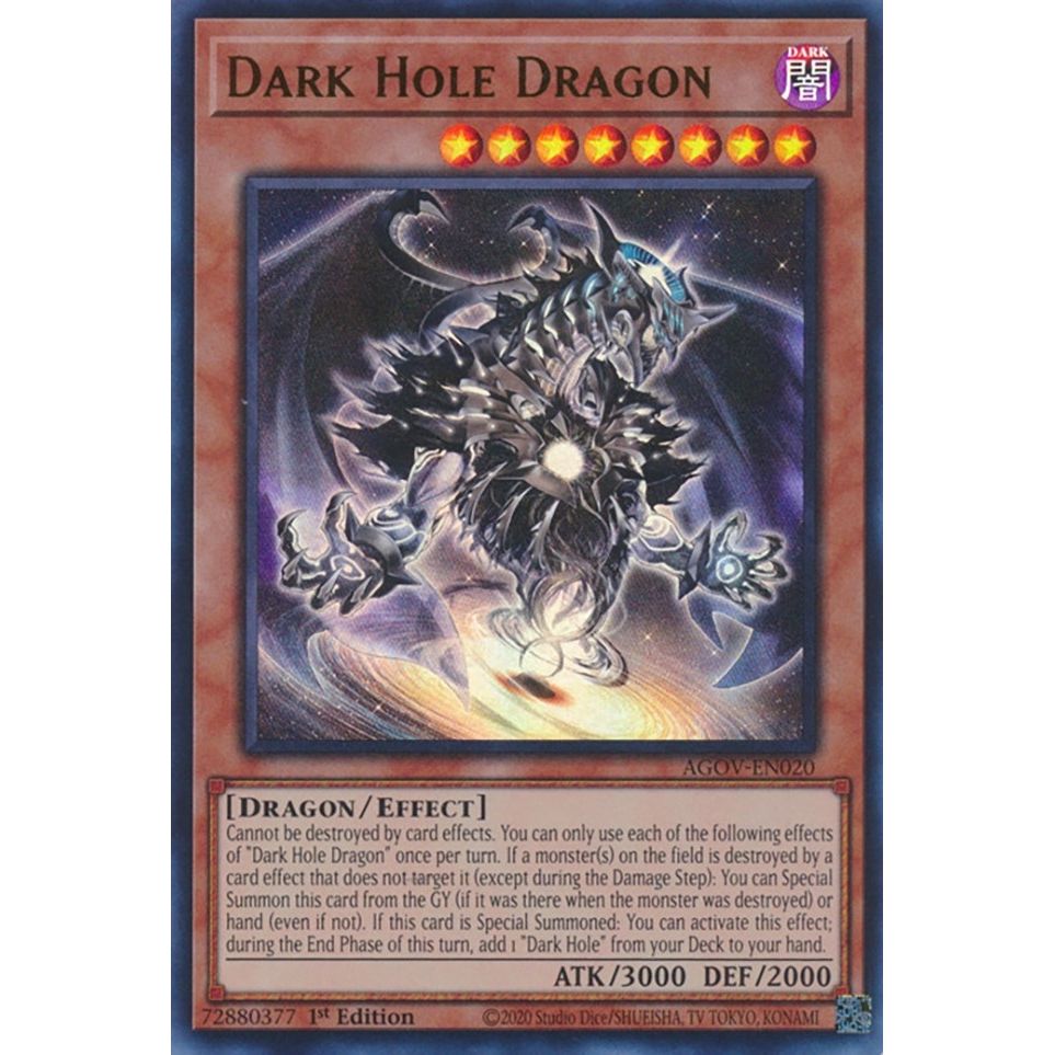 Image for Dark Hole Dragon (AGOV-EN020) (AGOV) - YuGiOh