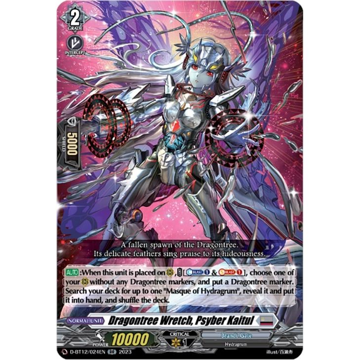 Image for Dragontree Wretch, Psyber Kaitul (D-BT12/024EN) (D-BT12) - Cardfight Vanguard